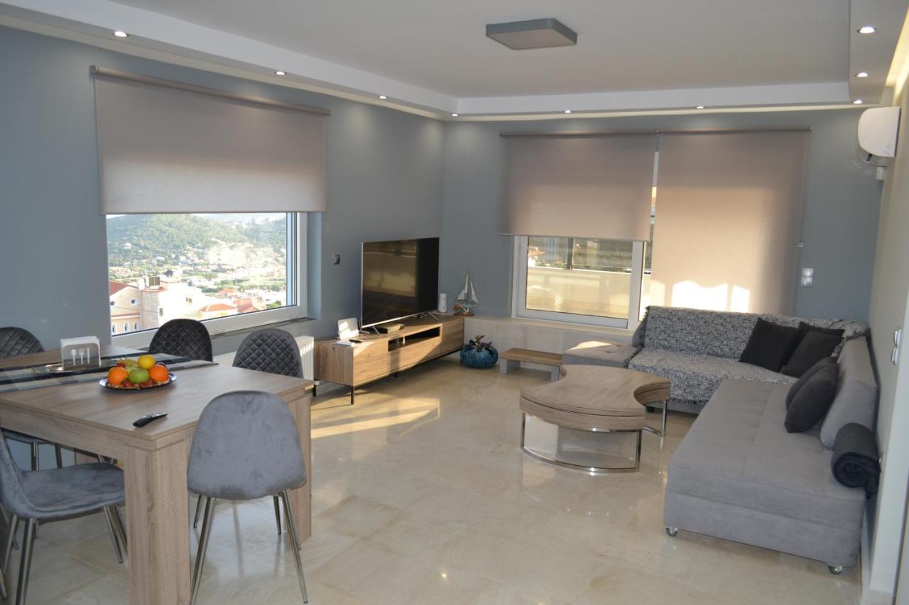 Stergiou Luxury Apartments With Shared Pool Анависос Екстериор снимка