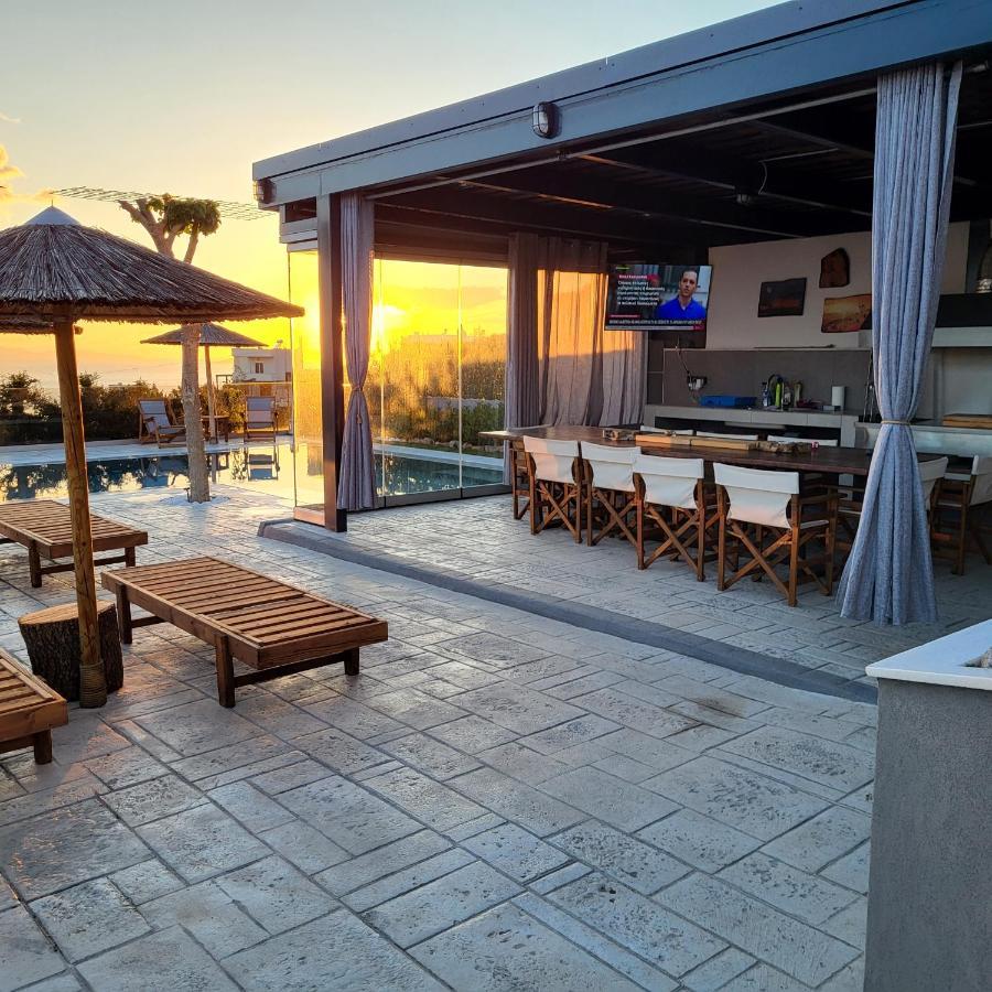 Stergiou Luxury Apartments With Shared Pool Анависос Екстериор снимка