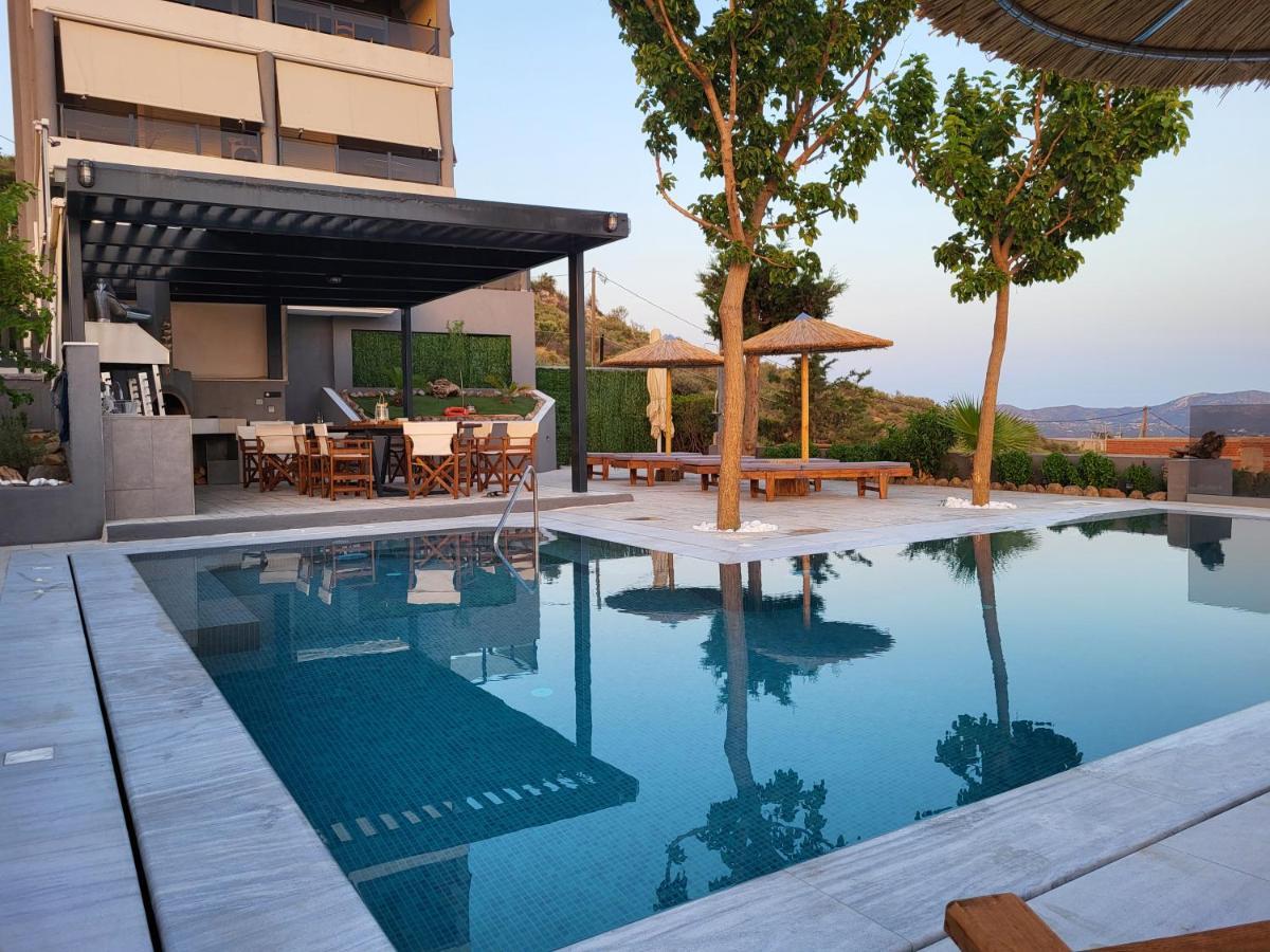 Stergiou Luxury Apartments With Shared Pool Анависос Екстериор снимка