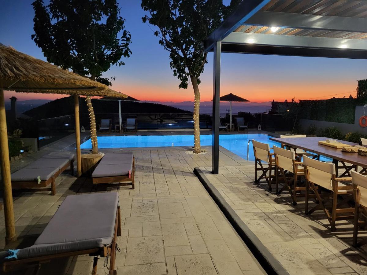 Stergiou Luxury Apartments With Shared Pool Анависос Екстериор снимка
