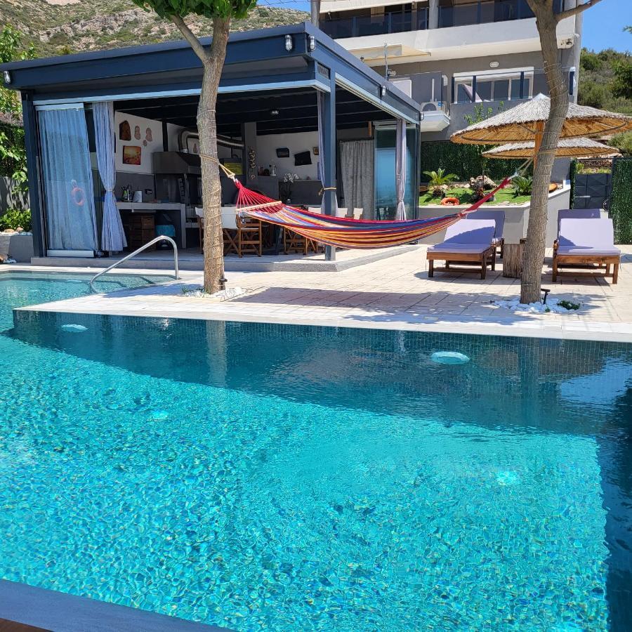 Stergiou Luxury Apartments With Shared Pool Анависос Екстериор снимка