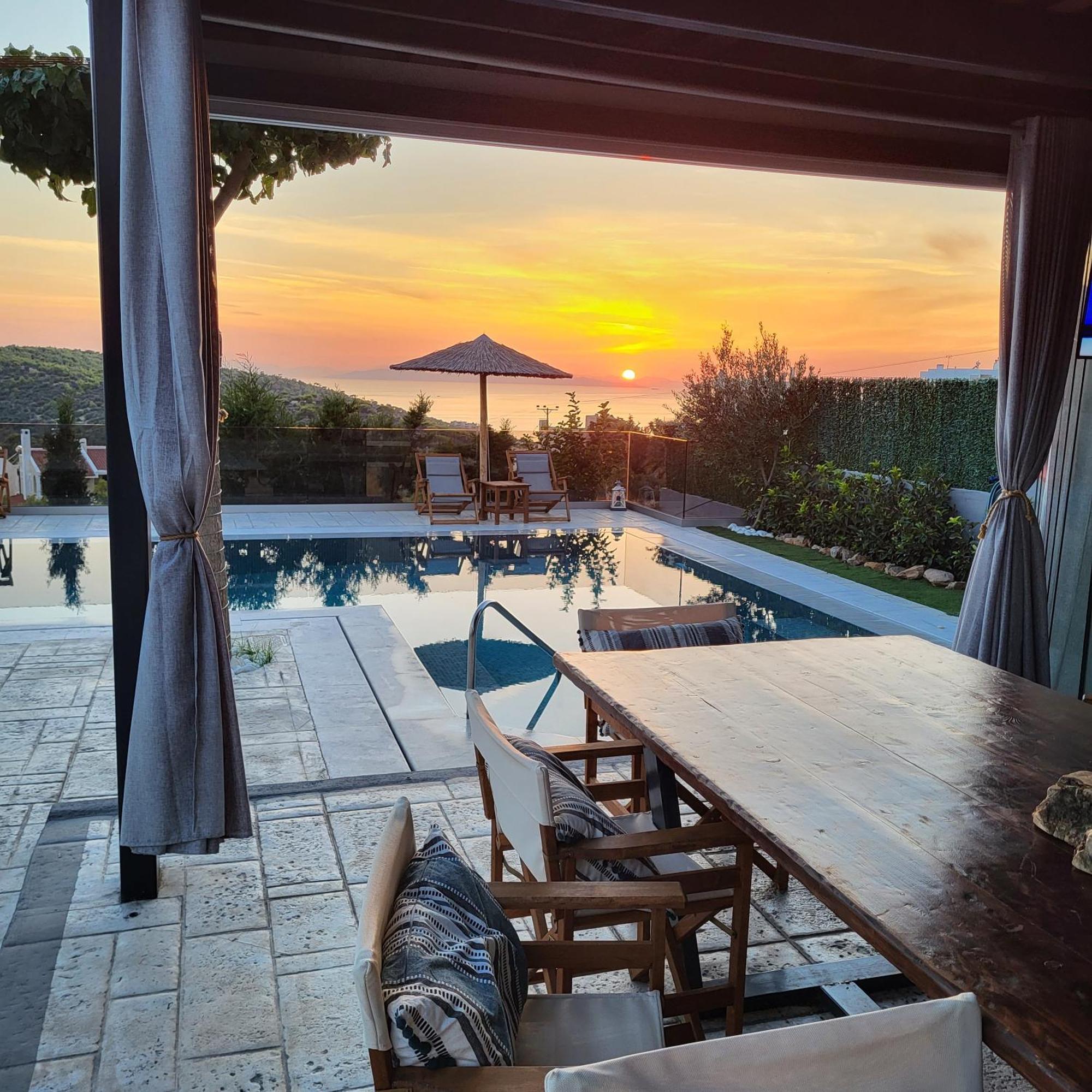 Stergiou Luxury Apartments With Shared Pool Анависос Екстериор снимка